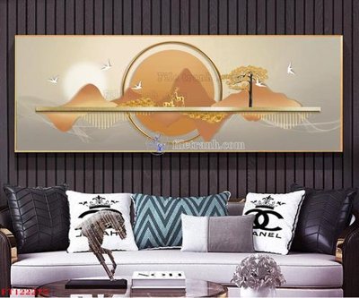 Ảnh gốc File tranh bộ hiện đại FT122275 (độ nét cao) in mica