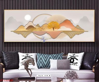 Tải file File tranh bộ hiện đại FT122287 (ảnh gốc) in tráng gương