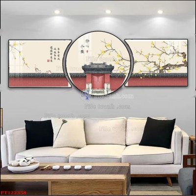File tranh File tranh bộ hiện đại FT122358 (ảnh gốc) in trần xuyên sáng