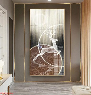 File tranh File tranh bộ hiện đại FT122374 (gốc) in vải canvas