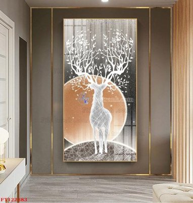 File gốc File tranh bộ hiện đại FT122383 (cho in 3D) độc đáo