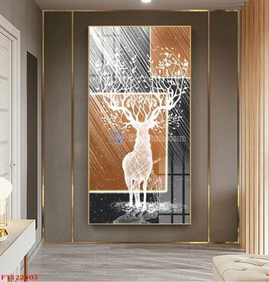 File tranh File tranh bộ hiện đại FT122403 (bản gốc) treo phòng ăn