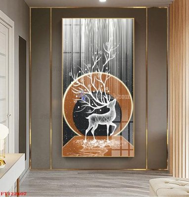 File tranh File tranh bộ hiện đại FT122407 (bản gốc) in canvas