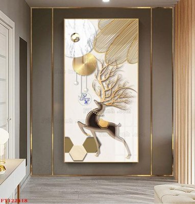 File tranh trang trí File tranh bộ hiện đại FT122418 (tải file gốc)