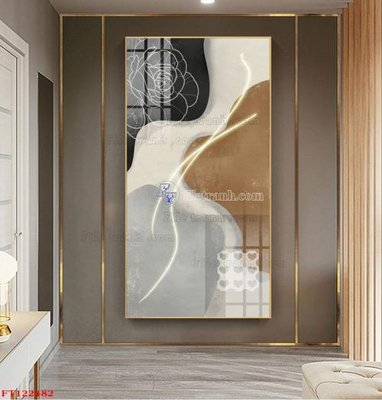 File in ấn File tranh bộ hiện đại FT122482 (bản gốc) cao cấp