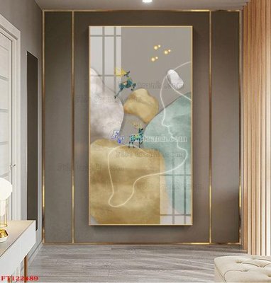 File in mica File tranh bộ hiện đại FT122489 (bản gốc) siêu trong