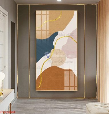 File gốc File tranh bộ hiện đại FT122507 (trang trí) phòng làm việc