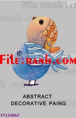 File ảnh gốc File tranh bộ hiện đại FT124067 (chuyên in mica)