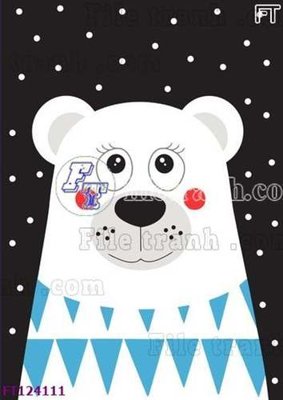 File in ấn File tranh bộ hiện đại FT124111 (bản gốc) từ file gốc