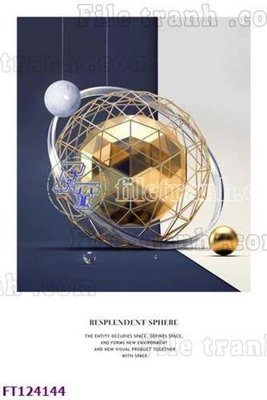 File PSD File tranh bộ hiện đại FT124144 (gốc) nhiều lớp (multi-layer)