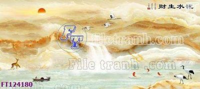 File in ấn cao cấp File tranh bộ hiện đại FT124180 (file gốc)