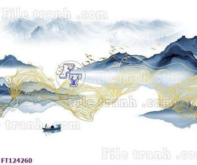 File gốc File tranh bộ hiện đại FT124260 (chủ đề hiện đại) trang trí