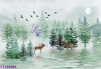 Chi tiết file tranh tráng gương File tranh bộ hiện đại FT124286 (ảnh gốc)