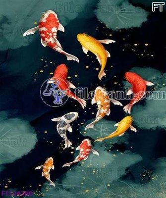 File tranh in mica File tranh bộ hiện đại FT124300 (độ phân giải cao)