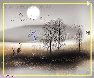 Download file File tranh bộ hiện đại FT124320 (gốc) in mica cao cấp