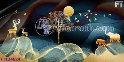 File gốc File tranh bộ hiện đại FT124624 (phong cách) châu Âu