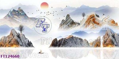 File ảnh File tranh bộ hiện đại FT124660 (gốc) in PP, decal