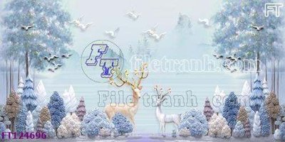 Download file File tranh bộ hiện đại FT124696 (gốc) cho xưởng in