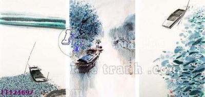 Tải file gốc File tranh bộ hiện đại FT124697 (in không vỡ ảnh)