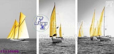 Tải file File tranh bộ hiện đại FT124698 (gốc) in tranh tráng gương