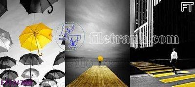 File ảnh File tranh bộ hiện đại FT124700 (gốc) in biển hiệu