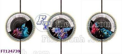 File gốc File tranh bộ hiện đại FT124739 (in mica) làm quà tặng