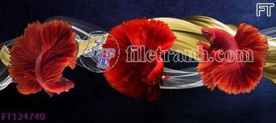 Ảnh gốc file in lụa File tranh bộ hiện đại FT124740 chi tiết