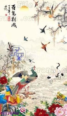 Hình ảnh file gốc in trần nhà File tranh bộ hiện đại FT124792