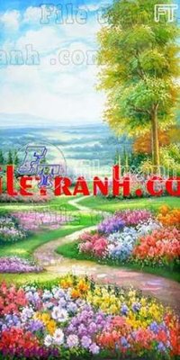 File tranh File tranh bộ hiện đại FT124878 (gốc) in vải canvas