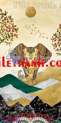 File ảnh File tranh bộ hiện đại FT124882 (gốc) cho trang trí nhà hàng