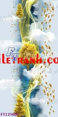 File in mica File tranh bộ hiện đại FT125006 (bản gốc) siêu trong