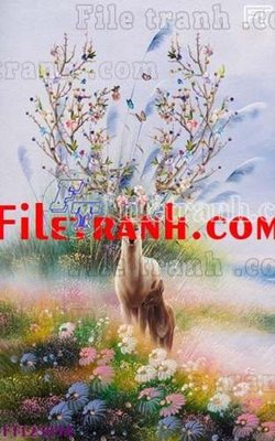 Tải file File tranh bộ hiện đại FT125034 (gốc) chủ đề tôn giáo