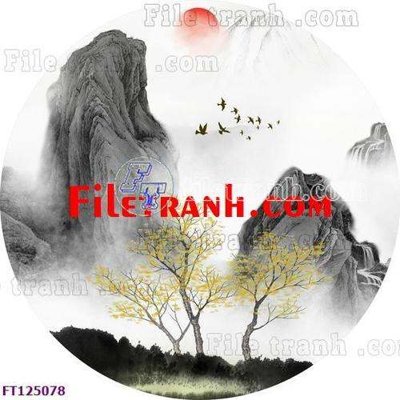 Tệp tin gốc File tranh bộ hiện đại FT125078 (dùng cho in) File tranh bộ hiện đại FT125078