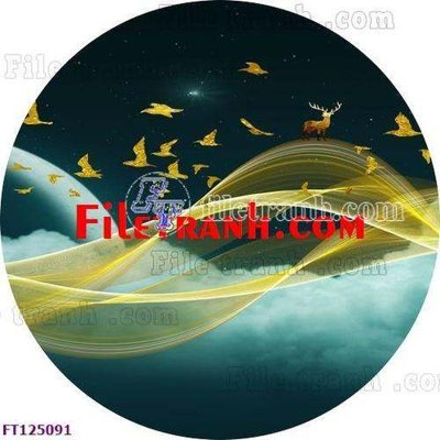 File tranh File tranh bộ hiện đại FT125091 (gốc) phong cách tối giản