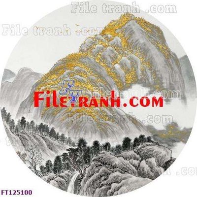 File tranh PSD File tranh bộ hiện đại FT125100 chất lượng cao
