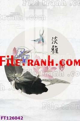 File gốc File tranh bộ hiện đại FT126042 (chuẩn CMYK) cho nhà in