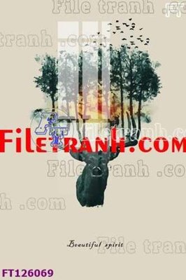 File tranh File tranh bộ hiện đại FT126069 (bản gốc) treo tường