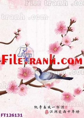 File gốc in mica File tranh bộ hiện đại FT126131 chất lượng