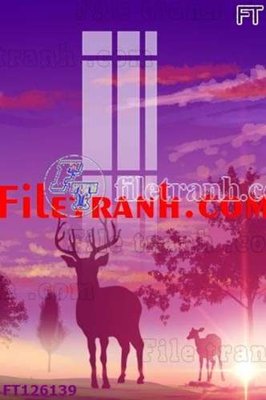 File tranh File tranh bộ hiện đại FT126139 (bản gốc) treo quán cafe