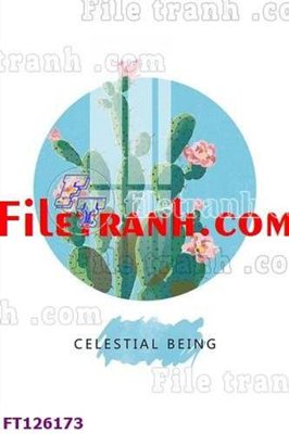 File in lụa File tranh bộ hiện đại FT126173 (hoa văn) File tranh bộ hiện đại FT126173
