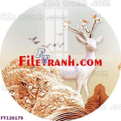File in ấn File tranh bộ hiện đại FT126179 (bản gốc) chất lượng cao