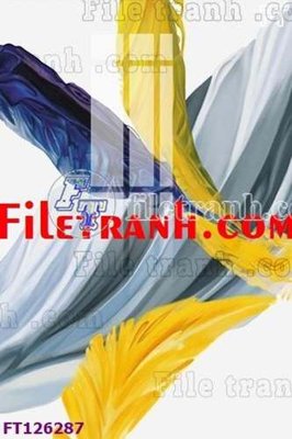 File gốc File tranh bộ hiện đại FT126287 (in mica) làm bảng hiệu
