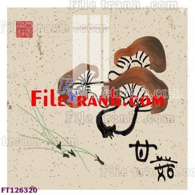Tải file gốc File tranh bộ hiện đại FT126320 dùng cho in ấn