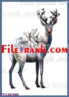 Download file File tranh bộ hiện đại FT126398 (gốc) in mica đèn LED