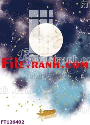 File PSD File tranh bộ hiện đại FT126402 (gốc) cho designer