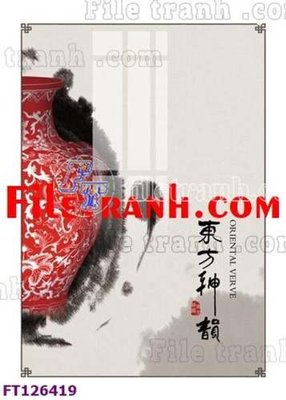 File tranh ảnh gốc File tranh bộ hiện đại FT126419 dùng cho in khổ lớn
