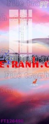 File PSD File tranh bộ hiện đại FT126490 (gốc) cho designer