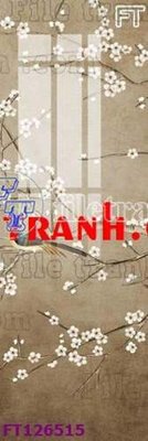 File in trần File tranh bộ hiện đại FT126515 (bản gốc) mây trời
