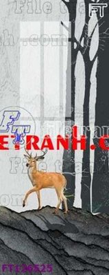 Tải file File tranh bộ hiện đại FT126525 (PSD) cho in tranh kính