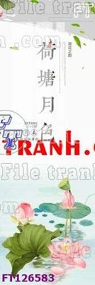 File in mica File tranh bộ hiện đại FT126583 (bản gốc) sắc sảo